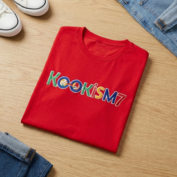 Classic Red Crew Neck T-Shirt | Bold Statement, Premium Comfort