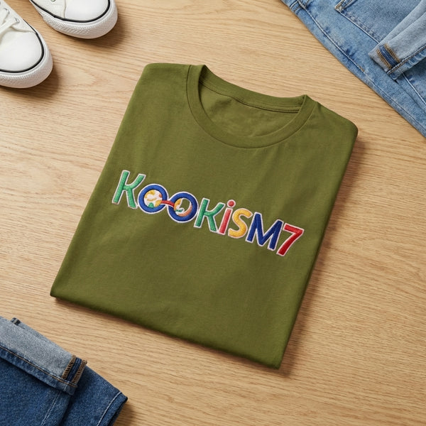 Classic Olive Green Crew Neck T-Shirt | Earthy Tones, Elevated Style