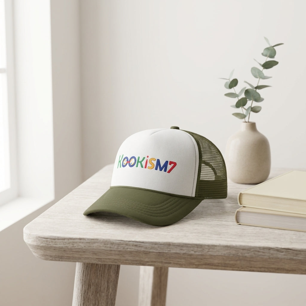 Classic Olive Green Hat | Earthy Tones, Premium Headwear