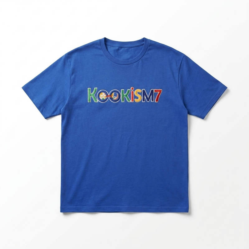 Classic Blue Crew Neck T-Shirt | Bold Color, Premium Comfort