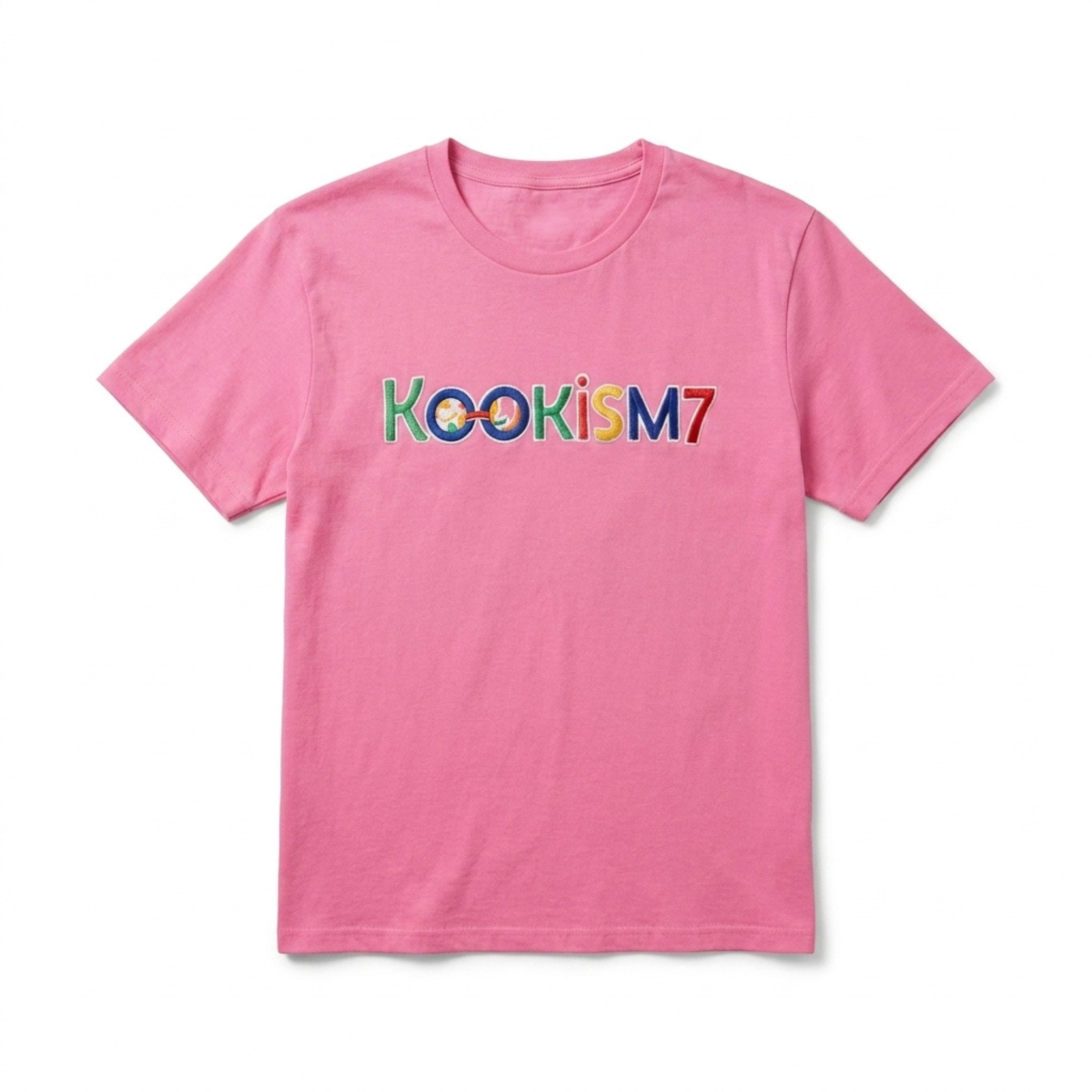 Classic Pink Crew Neck T-Shirt | Soft Hues, Luxe Feel