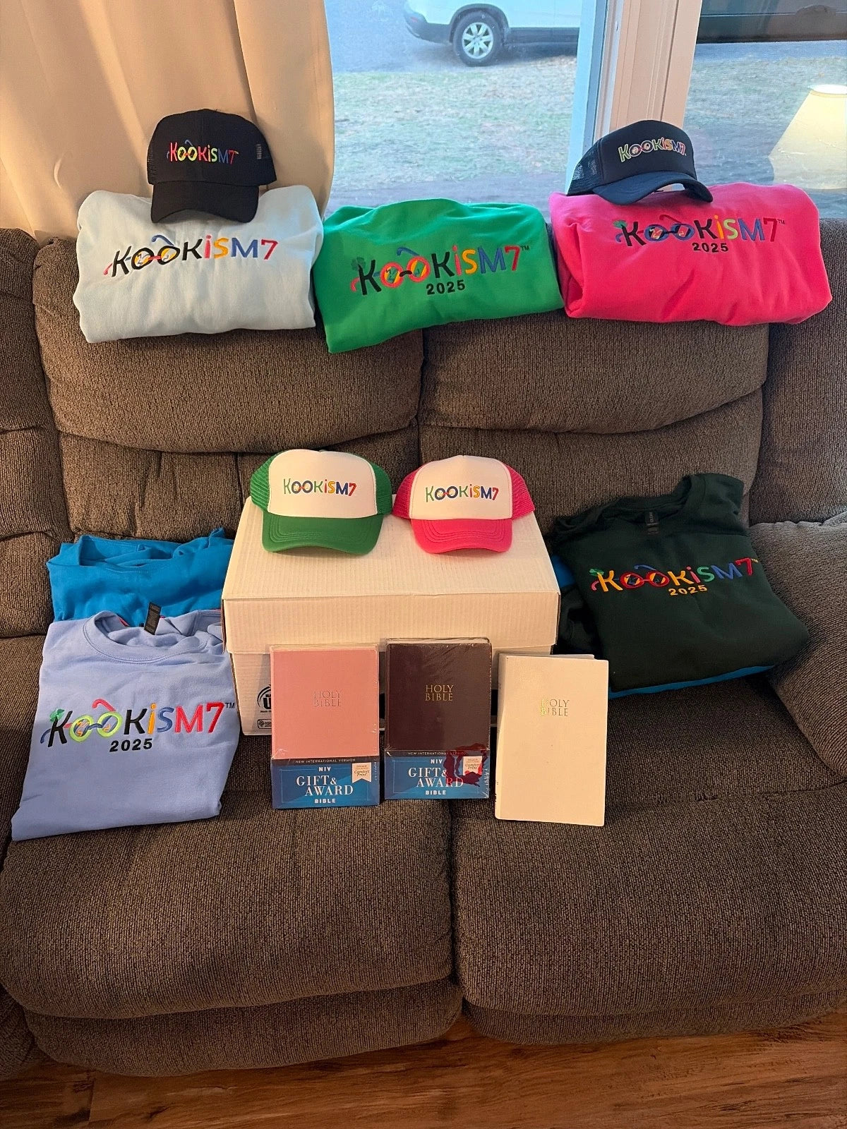 Shirt Hat and Bible Combo